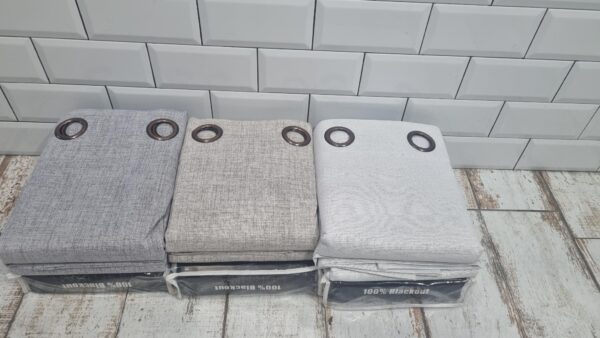 Cortinas de lino blackout