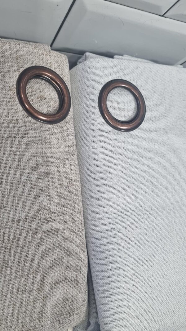 Cortinas de lino blackout - Image 3